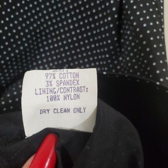 RUBY ROX COSTUME Polka-Dot Black/White Tulle Dress Size 13 - Picture 5 of 13